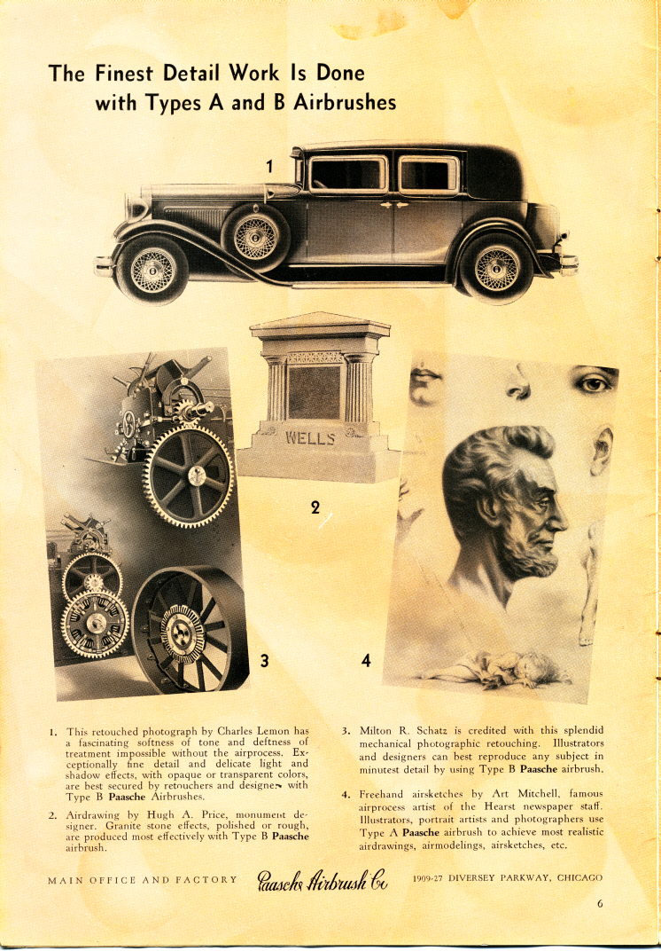 The 1932 version of the Paasche AB "Turbo."
