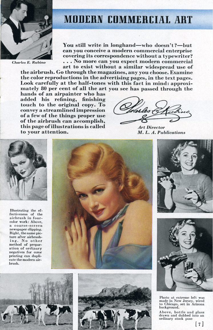 1938 Paasche Airbrush Co. catalog. - Airbrush history from The Airbrush Museum featuring Paasche, Wold, Walkup, Iwata, Aerograph, Badger,  and  more!